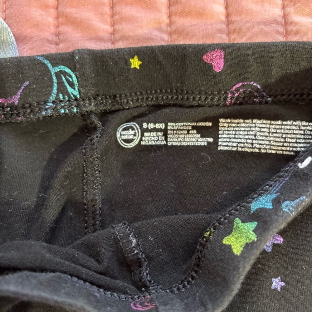 Unicorn pants for little girls - size 6 - Picture 6 of 6